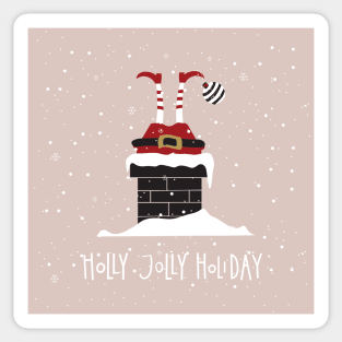 Holly Jolly Holiday Sticker